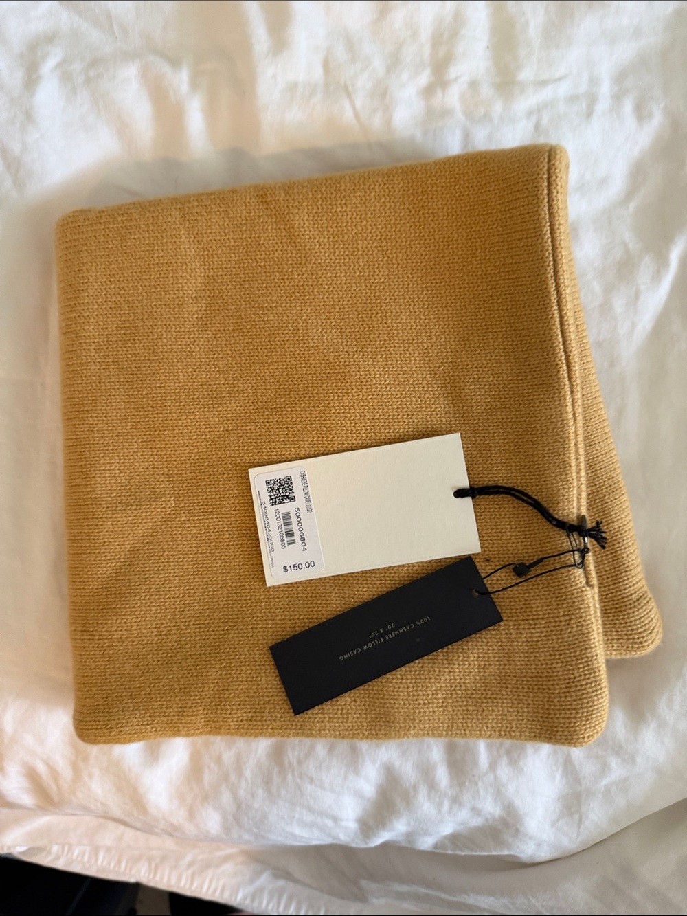 Banana Republic Camel/Tan Cashmere Pillowcase